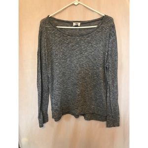 Old Navy Dark Charcoal long sleeve knit sweater